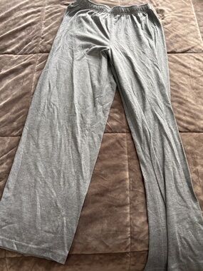 urban pipeline Gray Wide-Leg Kids Pajama Bottoms